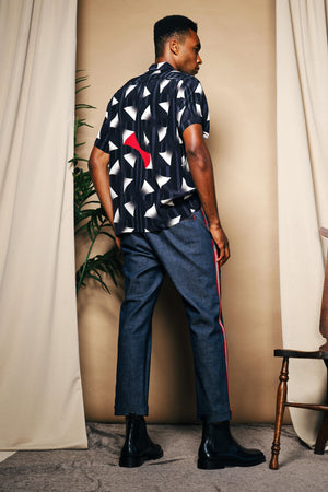 PARABOLA DENIM TROUSER