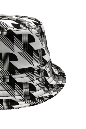 GEO MONOGRAM TRAP COTTON TWILL BUCKET HAT