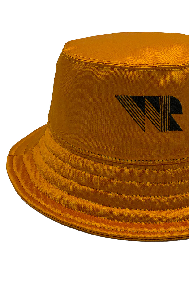 TRAP JACQUARD SILK TWILL BUCKET HAT