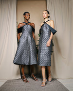 Load image into Gallery viewer, KITE JACQUARD TWILL DRESS

