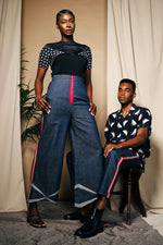 Load image into Gallery viewer, PARABOLA DENIM TROUSER
