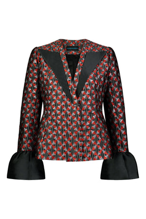 Washington Roberts Refleex blazer in Edo Dancer Geometric print - Tailored  Womens Suit
