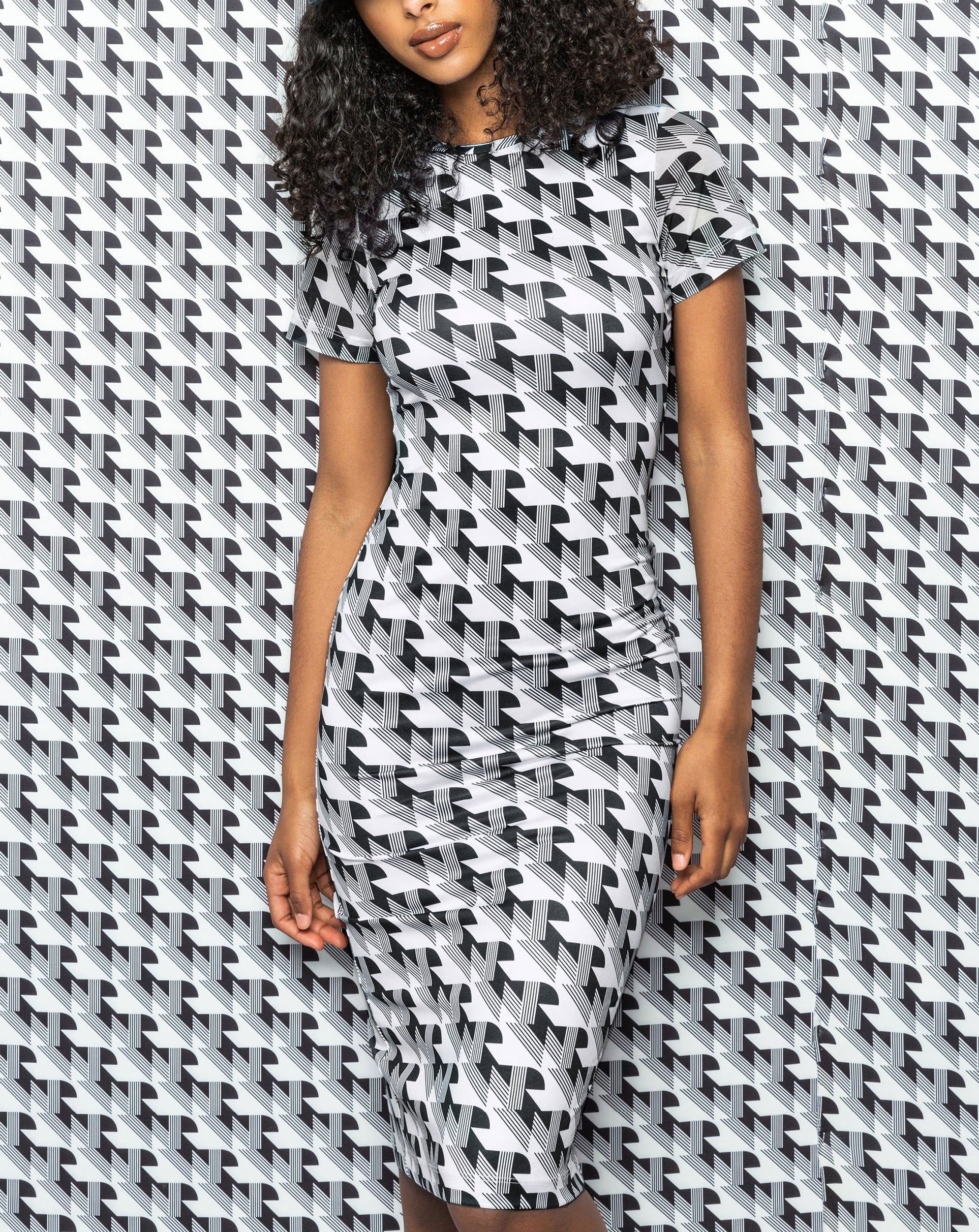 wag jersey dress Poster Girl Wag Football Shirt Dress - White